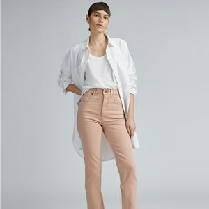 Everlane Red Clay Way-High Slim Jean—Size 26/31" Inseam (washed but never worn)
